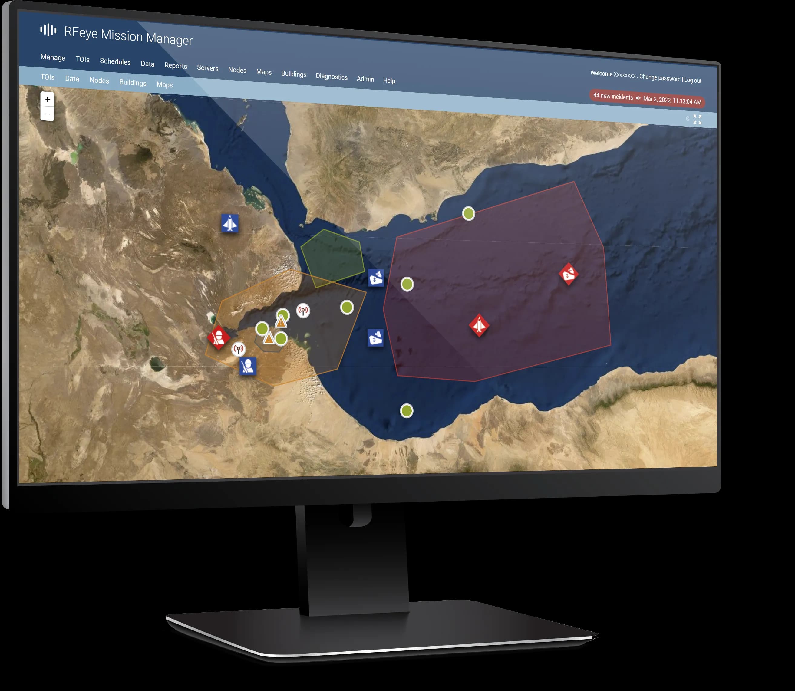 BiSavunma RFeye Mission Manager – RF Sistemleri (SIGINT)